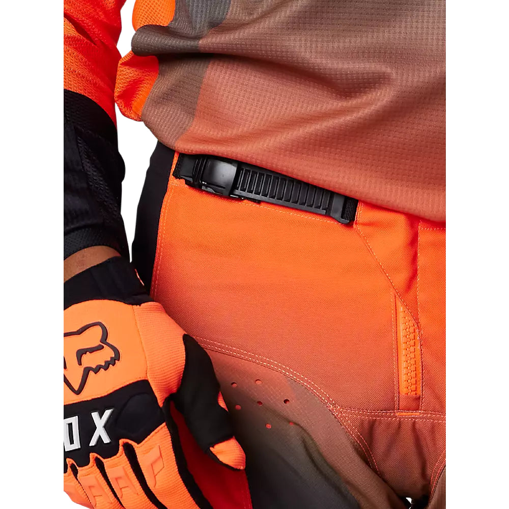 Pantalon Moto 180 Leed Naranjo/Negro Fox