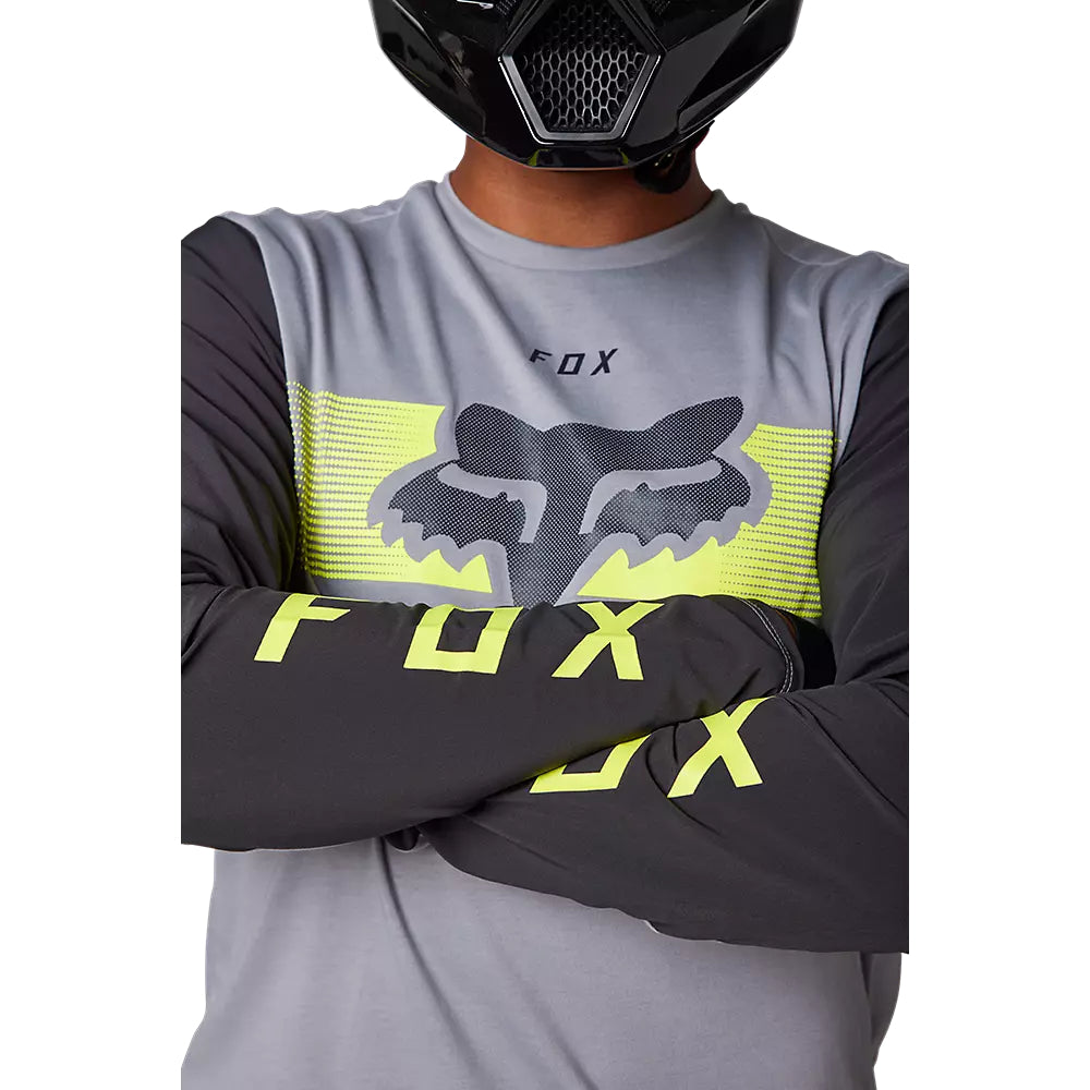 Polera Moto Ranger Offroad Gris Fox