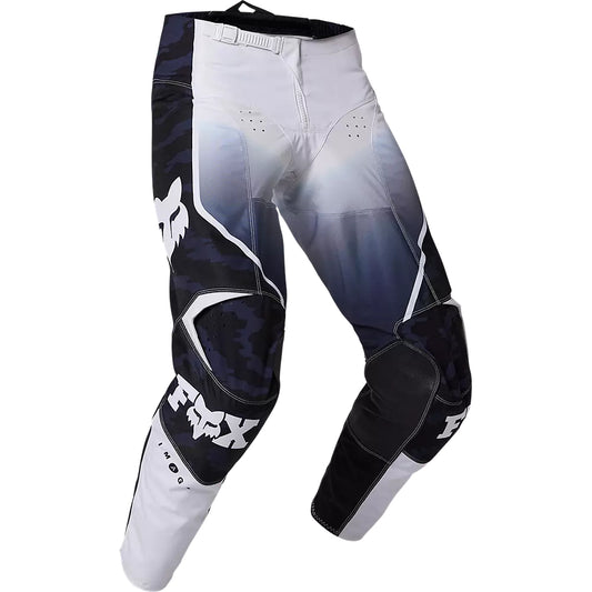 Pantalon Moto 180 Nuklr Azul/Blanco Fox