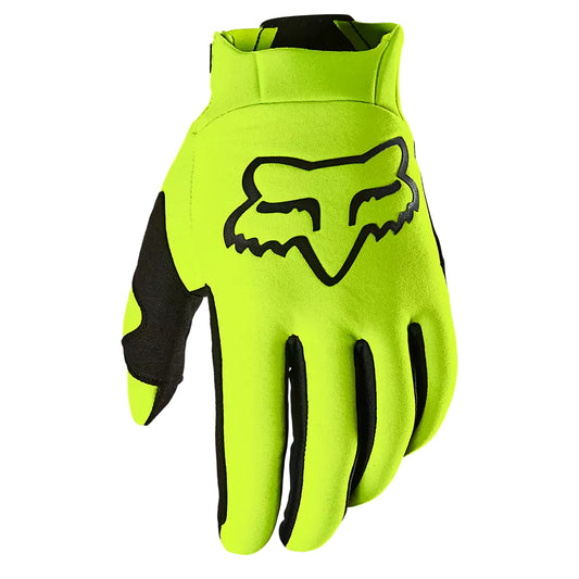 Guantes Bicicleta Defend Thermo Offroad Amarillo Fox