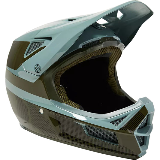 Casco Bicicleta Rampage Comp Verde Fox