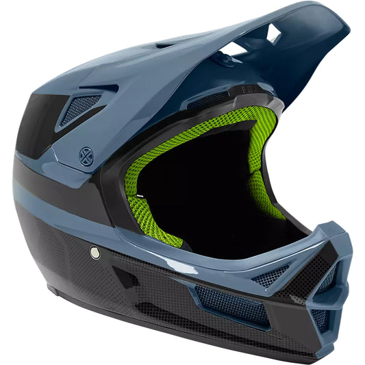 Casco Bicicleta Rampage Comp Azul Fox