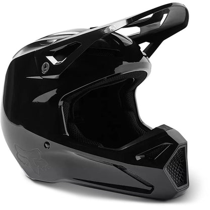 Casco Moto V1 Solid Negro Fox