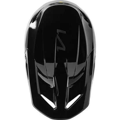 Casco Moto V1 Solid Negro Fox