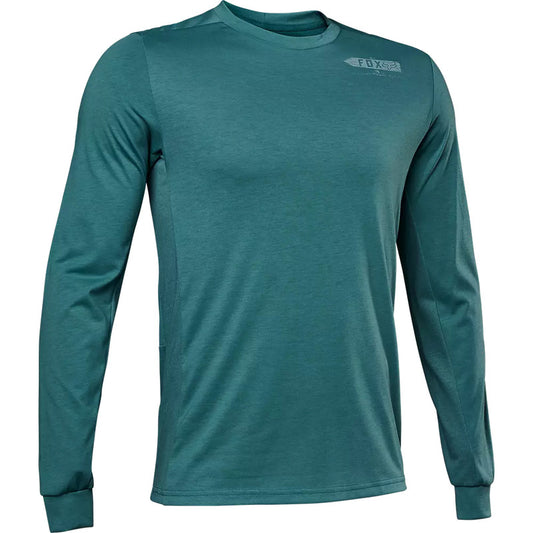 Polera Bicicleta Manga Larga Ranger Drirelease® Verde Fox