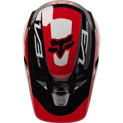 Casco Moto V3 RS Efekt Rojo/Blanco/Negro Fox