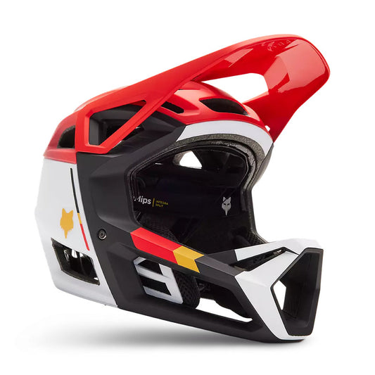 Casco Bicicleta Proframe RS Clyzo Rojo/Blanco/Negro Fox