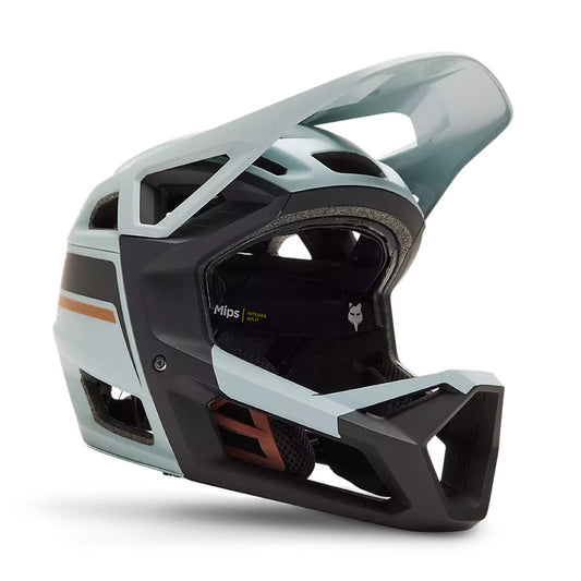 Casco Bicicleta Proframe RS Racik Gris Azulado/Negro Fox