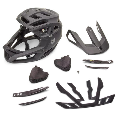 Casco Bicicleta Proframe RS Negro Matte Fox