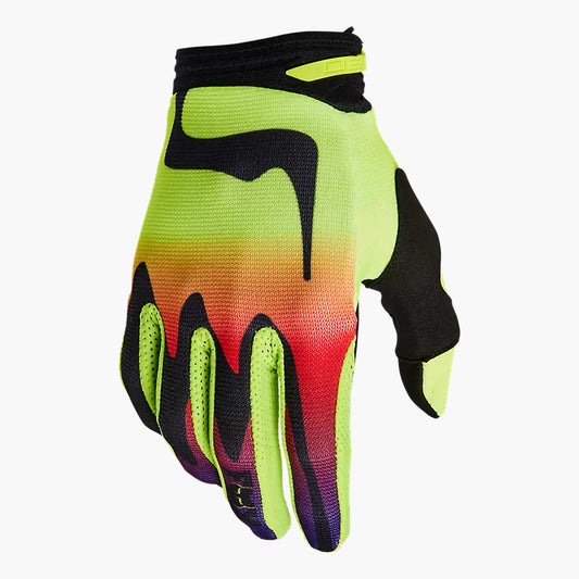 Guantes Moto 180 Kozmic Amarillo Fox