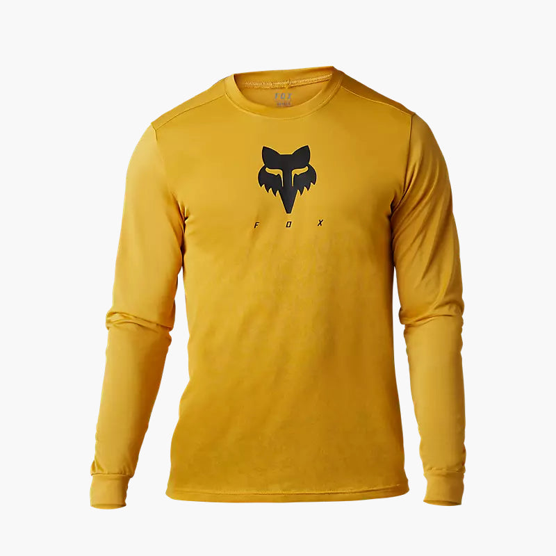 Polera Bicicleta Ranger Trudi™ Manga Larga Amarillo Fox