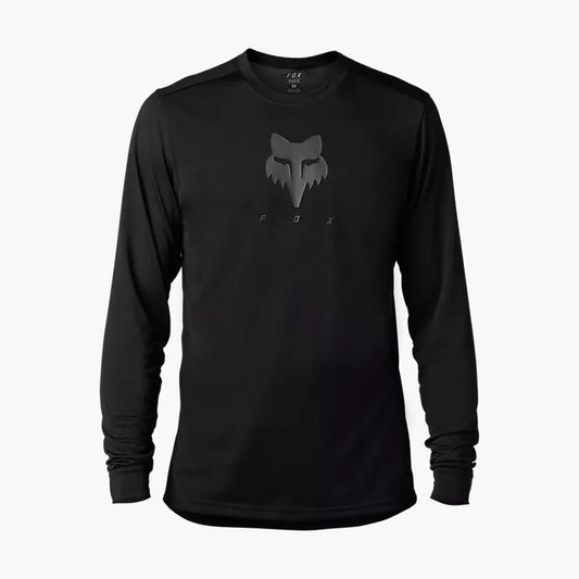 Polera Bicicleta Ranger Trudi™ Manga Larga Negro Fox