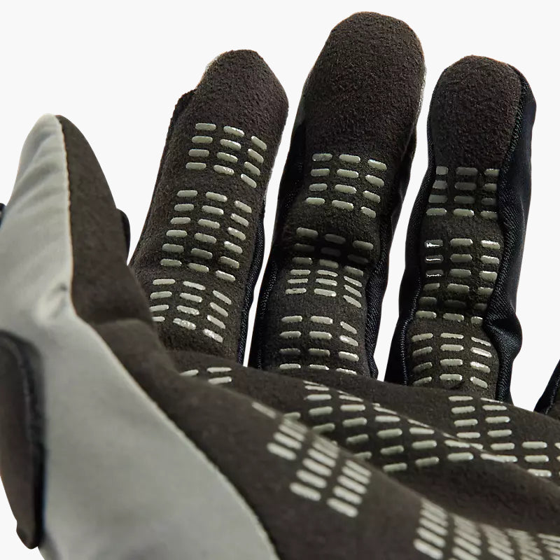 Guantes Moto Legion Drive Water Negro/Gris Fox