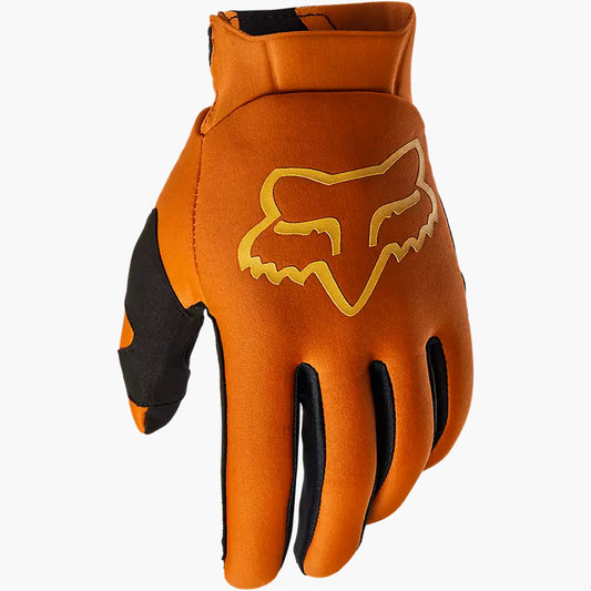 Guantes Moto Legion Drive Thermo Naranjo Fox