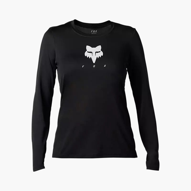 Polera Bicicleta Mujer Ranger Trudri™ Manga Larga Negro Fox