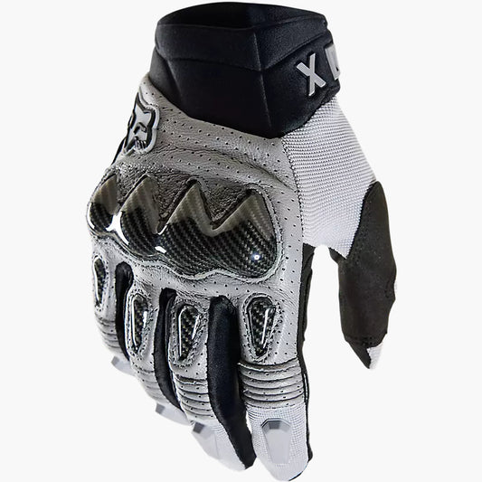 Guantes Moto Bomber CE Negro/Gris Fox