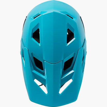 Casco Bicicleta Niño Rampage Celeste Fox