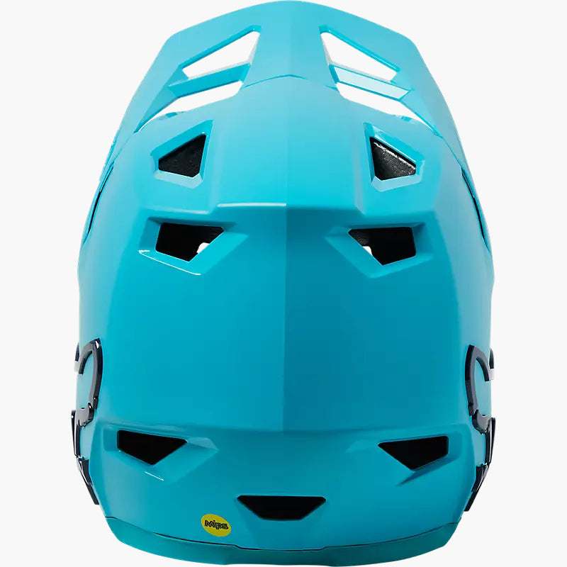 Casco Bicicleta Niño Rampage Celeste Fox