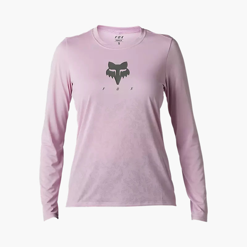 Polera Bicicleta Mujer Ranger Trudri™ Manga Larga Rosado Fox