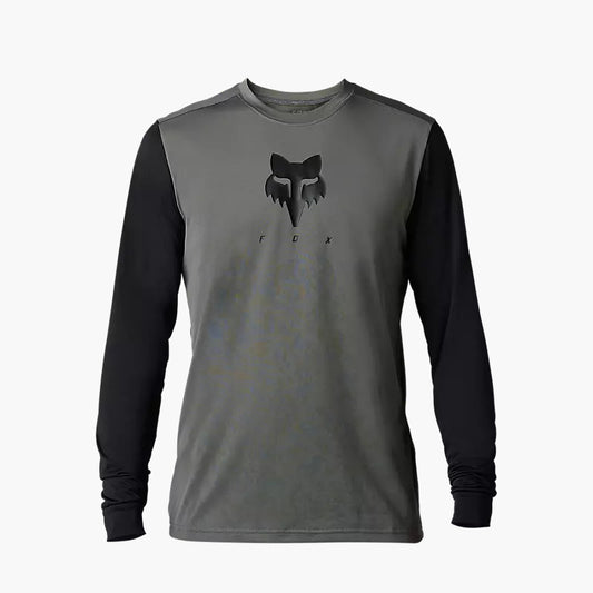 Polera Bicicleta Ranger Trudi™ Manga Larga Gris Fox