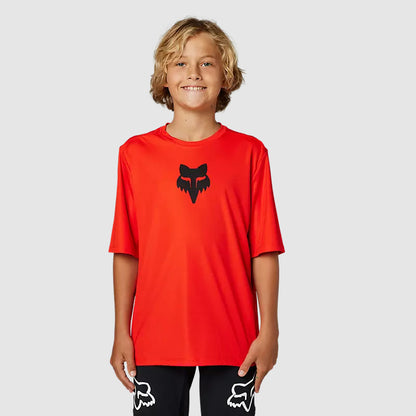 Polera Bicicleta Niño Ranger Rojo Fox