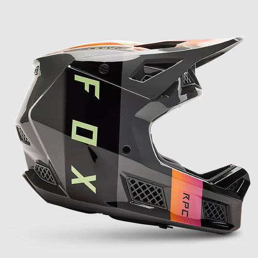 Casco Bicicleta Rampage Pro Carbon Mips Reez Gris Fox