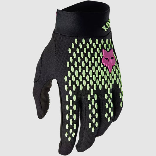 Guantes Bicicleta Niño Defend Menta Fox