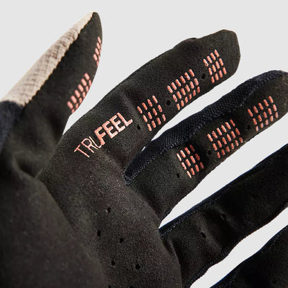 Guantes Bicicleta Mujer Defend Café Fox