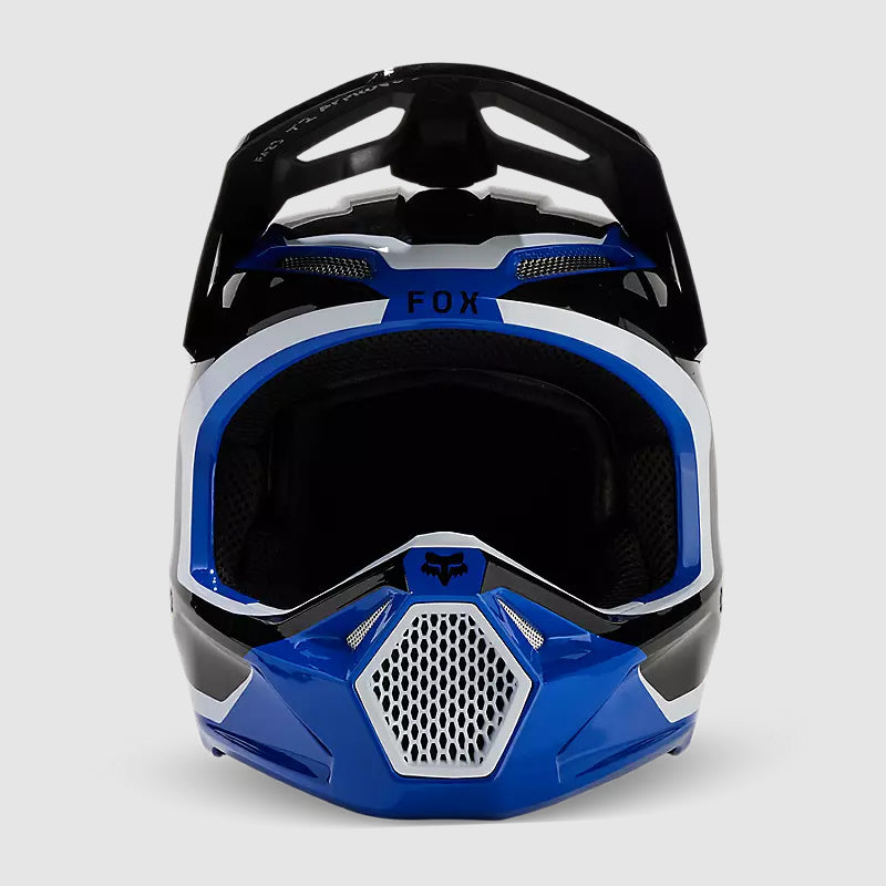 Casco Moto V1 Nitro Azul Fox