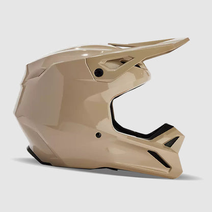 Casco Moto V1 Solid Cafe Claro Fox