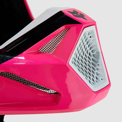 Casco Moto V1 Nitro Rosado Fox