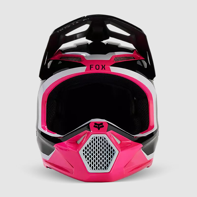 Casco Moto V1 Nitro Rosado Fox