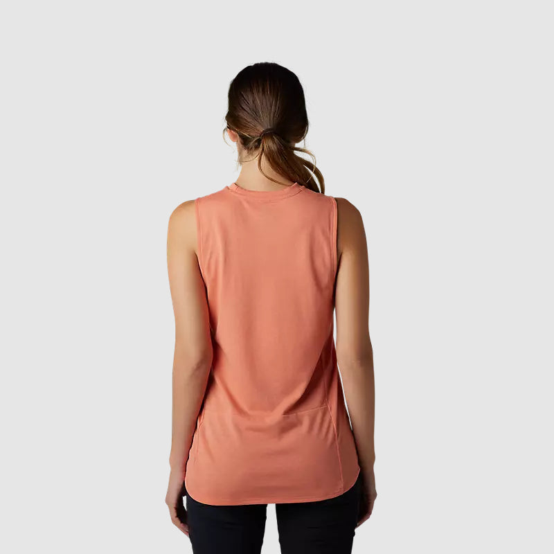 Polera Bicicleta Mujer Ranger Drirelease® Sin Mangas Salmon Fox