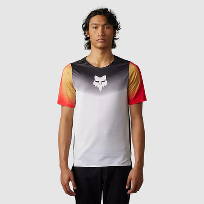 Polera Bicicleta Flexair Novah Negro/Blanco Fox