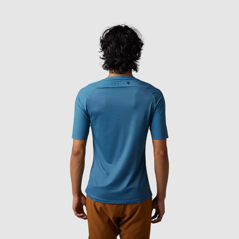 Polera Bicicleta Flexair Ascent Azul Fox