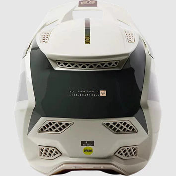 Casco Bicicleta Rampage Pro Carbon MIPS® Blanco/Cafe Fox