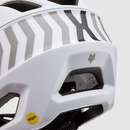 Casco Bicicleta New Proframe Nace CE Blanco Fox