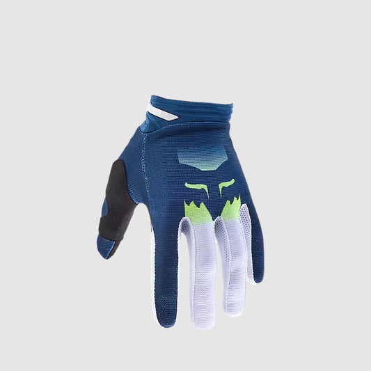 Guantes Moto 180 Flora Azul Fox