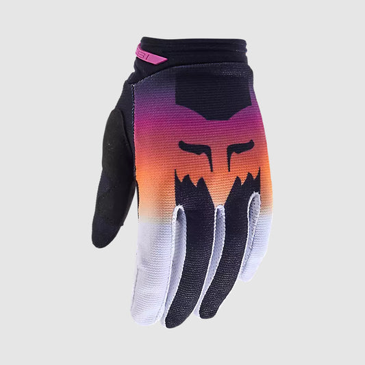 Guantes Moto Mujer 180 Flora Rosado Fox