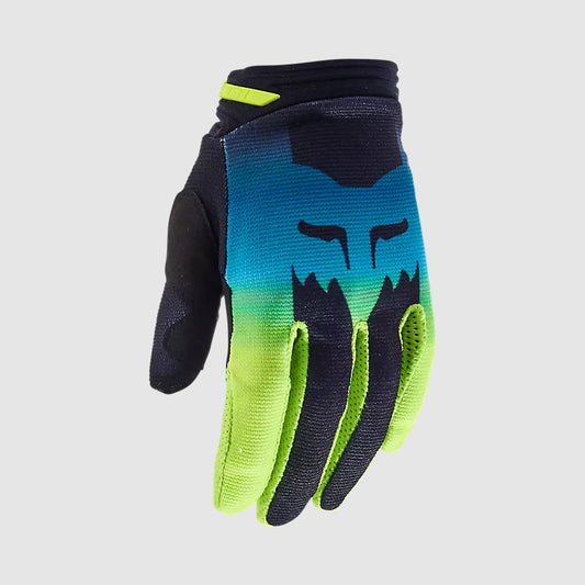 Guantes Moto Mujer 180 Flora Amarillo Fox