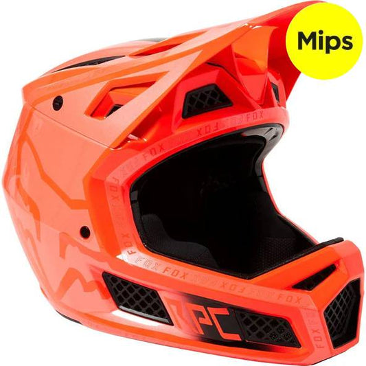 Casco Bicicleta Rampage Pro Carbon Mips Rojo Fox