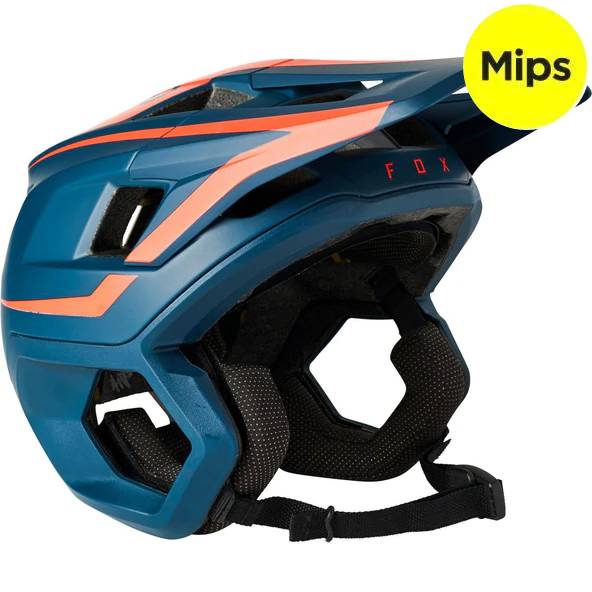 Casco Bicicleta Dropframe Pro Azul Fox