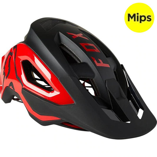 Casco Bicicleta Speedframe Pro Negro/Rojo Fox