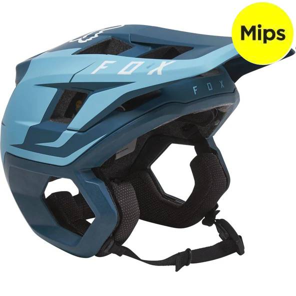 Casco Bicicleta Dropframe Pro Azul Fox