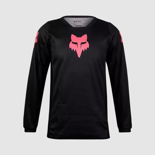 Polera Moto Niña 180 Blackout Negro Fox