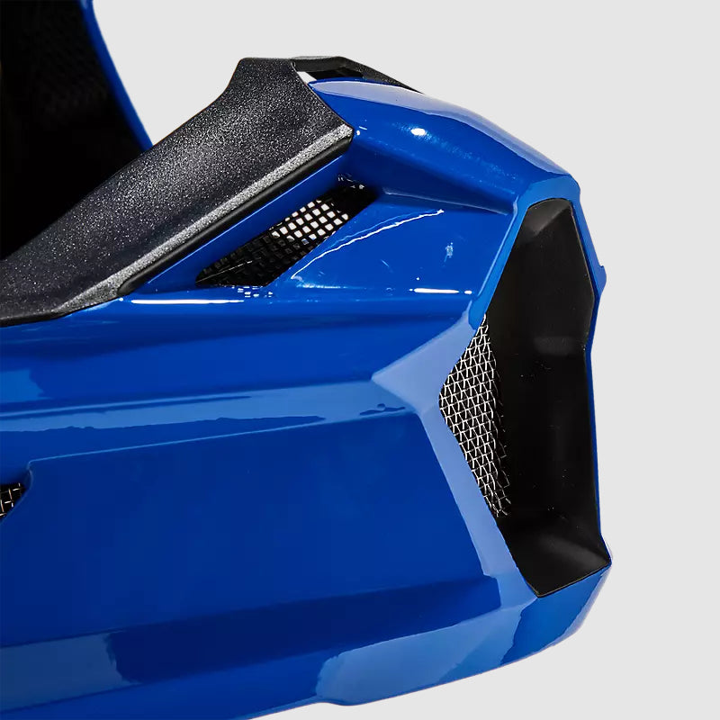 Casco Moto V Core Azul Fox