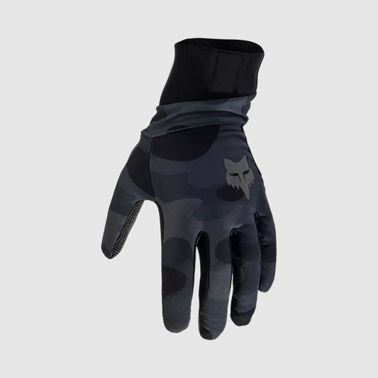 Guantes Bicicleta Defend Pro Fire Camo Negro Fox