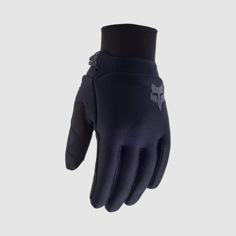 Guantes Moto Niño Defend Thermo Negro Fox