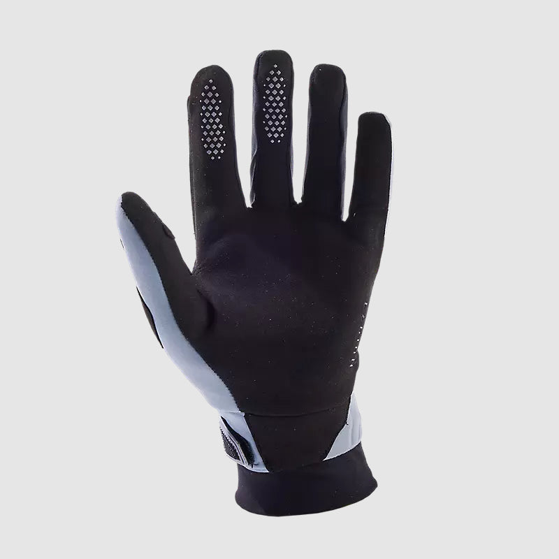 Guantes Moto Defend Thermo Gris Azulado Fox