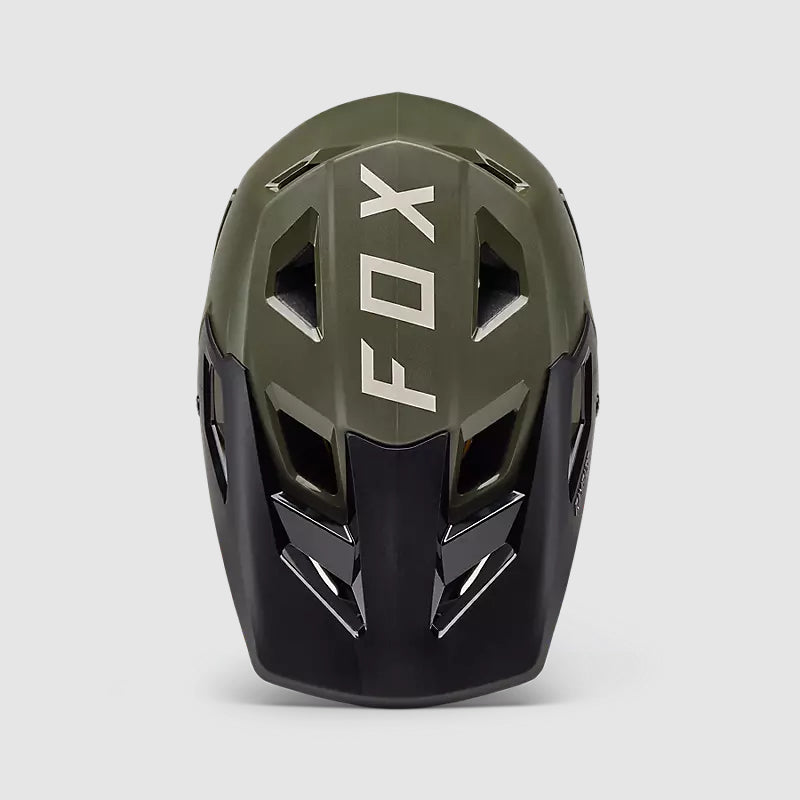 Casco Bicicleta Rampage Ceshyn Helmet Verde Oliva Fox